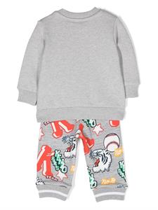 kenzokids Kenzo Kids Trainingspak met print - Grijs