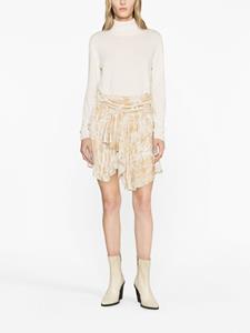 IRO Asymmetrische mini-rok - Beige