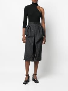 maisonmargiela Maison Margiela Work-In-Progress midi-rok - Grijs