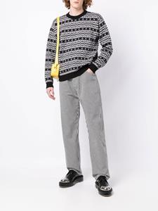 Kenzo Trui met logo jacquard - Zwart