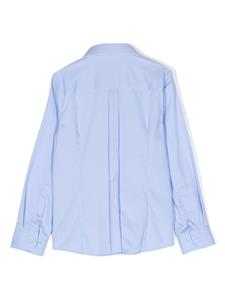 trussardijunior TRUSSARDI JUNIOR Shirt met geborduurd logo - Blauw