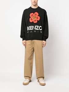 Kenzo Intarsia trui - Zwart