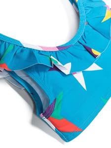 Bikini print - Blauw