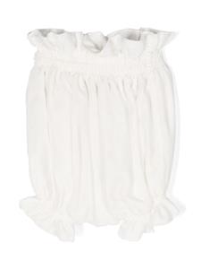 lastupenderia La Stupenderia Fluwelen broek - Wit