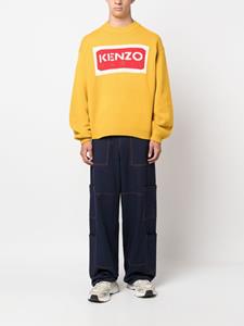 Kenzo Intarsia trui - Geel