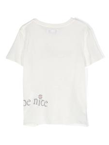 Katoenen T-shirt - Wit