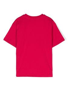 T-shirt met logoprint - Rood