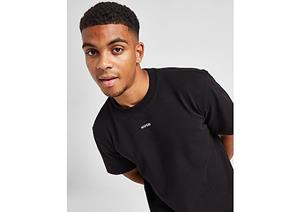 HUGO T-shirt met normaal model en labelprint