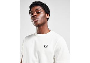 Fred Perry Crewneck T-Shirt - White- Heren