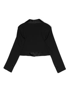 DSQUARED2 KIDS Blazer met satijnen revers - Zwart