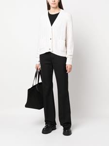Allude Vest verfraaid met stras - Wit