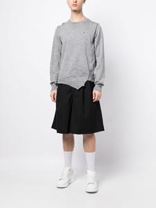 commedesgarçonsshirt Comme Des Garçons Shirt Trui met logopatch - Grijs