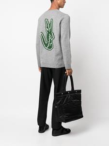 commedesgarçonsshirt Comme Des Garçons Shirt x Lacoste wollen intarsia trui - Grijs