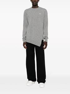 commedesgarçonsshirt Comme Des Garçons Shirt x Lacoste asymmetrische trui - Grijs