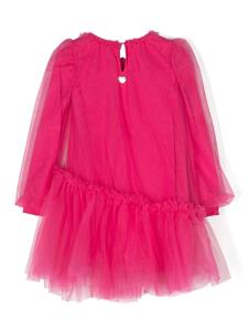 Monnalisa Asymmetrische jurk - Roze