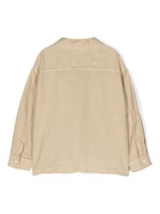 Aspesi Kids Linnen shirt - Beige