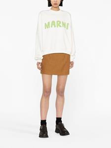 Marni Geruite mini-rok - Oranje