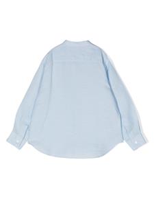 aspesikids Aspesi Kids Kraagloos shirt - Blauw