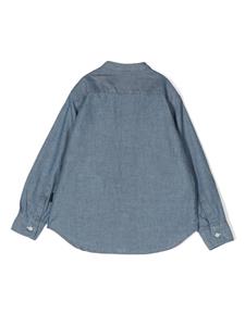 Aspesi Kids Kraagloos shirt - Blauw