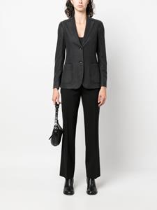 Boglioli Blazer met enkele rij knopen - Zwart
