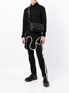 sulvam Top met hoge hals - Zwart