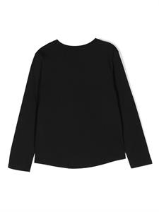 T-shirt met logoprint - Zwart