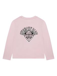 givenchykids Givenchy Kids T-shirt van biologisch katoen - Roze