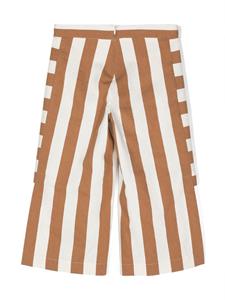 mimisol Mi Mi Sol Gestreepte broek - Bruin