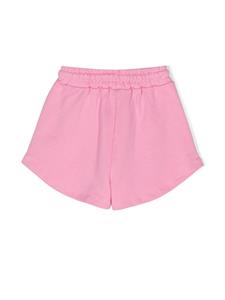 msgmkids MSGM Kids Shorts met logoprint - Roze