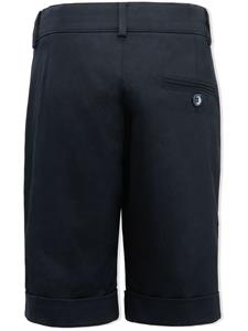 Moustache Getailleerde shorts - Blauw