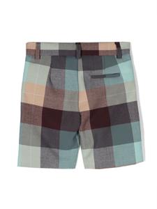 Knot Lake geruite shorts - Blauw