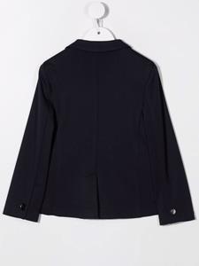 Paolo Pecora Kids Blazer met dubbele rij knopen - Blauw