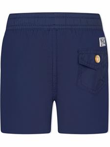 Ralph Lauren Kids Zwembroek met trekkoord - Blauw