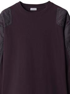 Burberry Sweater met ronde hals - Paars
