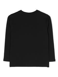 monclerenfant Moncler Enfant T-shirt met ronde hals - Zwart