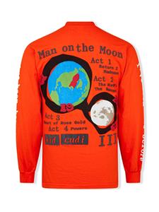 kidcudi Kid Cudi T-shirt met tekst - Oranje