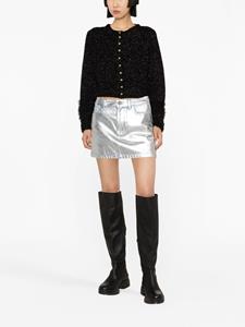 Rabanne Metallic vest - Zwart