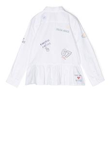 Ralph Lauren Kids Blouse met print - Wit