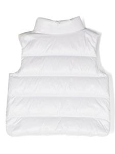 monclerenfant Moncler Enfant Bodywarmer met logopatch - Wit