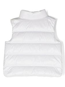 Moncler Enfant Bodywarmer met logopatch - Wit