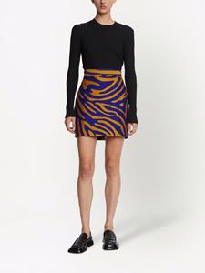 proenzaschouler Proenza Schouler Gestreepte mini-rok - Blauw