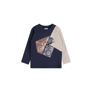 HUST and CLAIRE Hust & Claire T-shirt Alex Lange Mouw Shirt Mid night