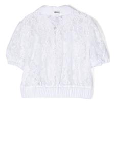 Overhemd met korte mouwen - Wit