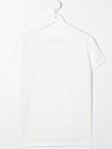 puccijunior PUCCI Junior T-shirt met logoprint - Wit