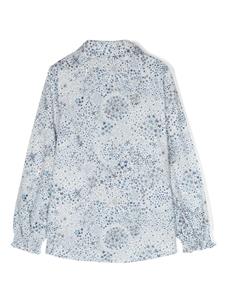 Il Gufo Shirt met sterrenprint - Blauw