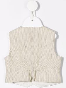 ilgufo Il Gufo Gilet met V-hals - Groen