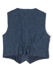 Il Gufo Gilet zonder mouwen - Blauw