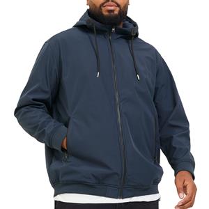 Jack & Jones PlusSize Softshelljacke "JJEBASIC SOFTSHELL HOOD NOOS PLS", mit Kapuze