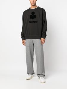 MARANT Mikoy sweater met geborduurd logo - Zwart