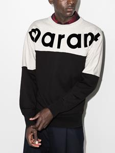 MARANT Tweekleurige sweater - Zwart